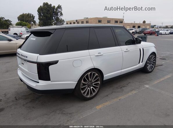 SALGS2RE8KA548675 2019 LAND ROVER RANGE ROVER White Trasero derecho