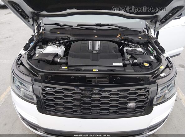 SALGS2RE8KA548675 2019 LAND ROVER RANGE ROVER White Vista trasera