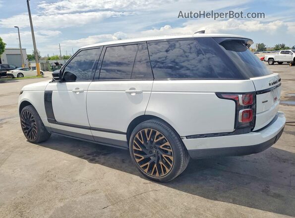 SALGS2RE9KA550287 2019 LAND ROVER RANGE White Задня ліва чверть