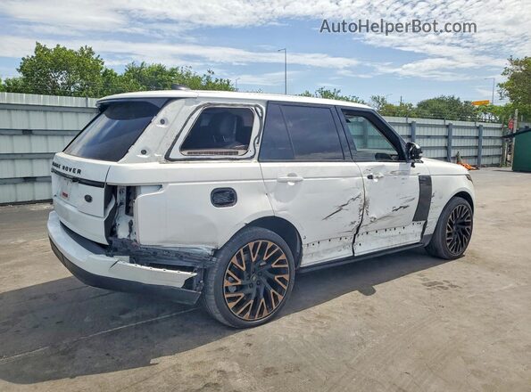 SALGS2RE9KA550287 2019 LAND ROVER RANGE White Задня права чверть