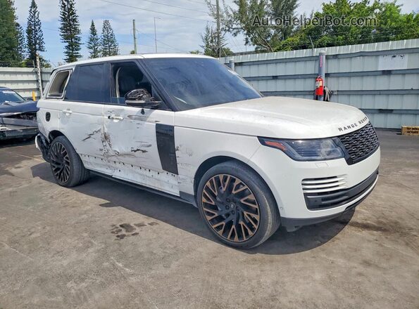 SALGS2RE9KA550287 2019 LAND ROVER RANGE White Передня права чверть