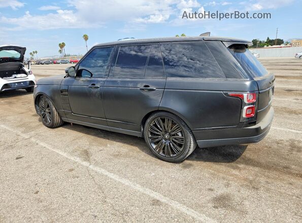 SALGS2REXKA529979 2019 LAND ROVER RANGE Black Задня ліва чверть