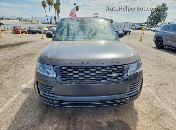 SALGS2REXKA529979 2019 LAND ROVER RANGE Black Вид спереду