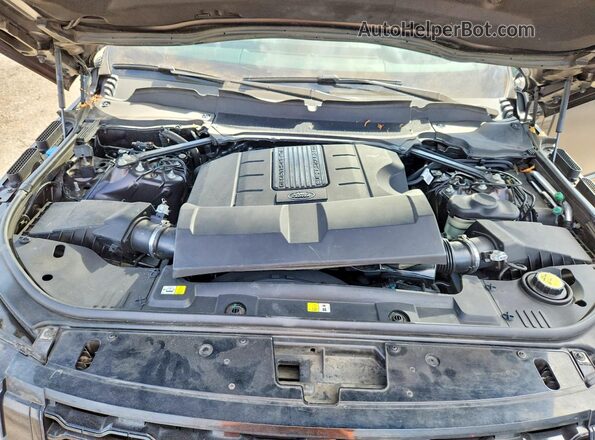 SALGS2REXKA529979 2019 LAND ROVER RANGE Black Вид підкапотного простору