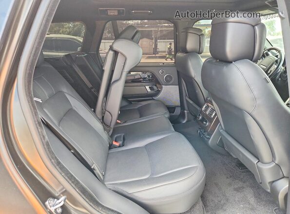 SALGS2REXKA529979 2019 LAND ROVER RANGE Black Вид задньої частини салону