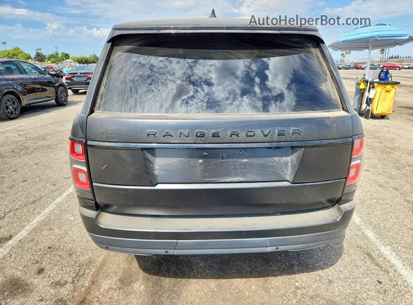SALGS2REXKA529979 2019 LAND ROVER RANGE Black Вид ззаду