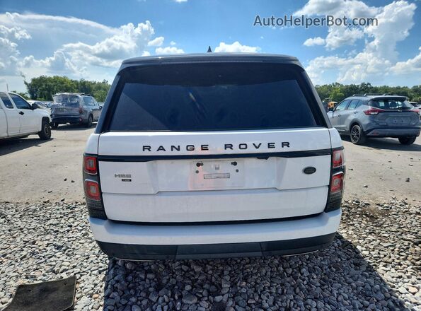 SALGS2RU0MA455434 2021 LAND ROVER RANGE White Вид ззаду