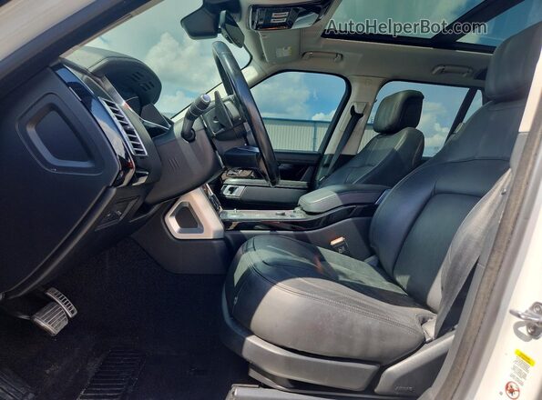 SALGS2RU0MA455434 2021 LAND ROVER RANGE White Вид салону спереду