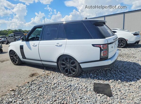 SALGS2RU0MA455434 2021 LAND ROVER RANGE White Задня ліва чверть