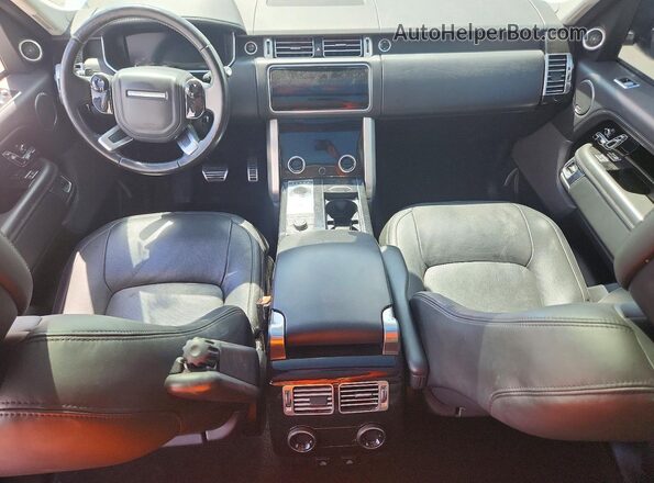 SALGS2RU0MA455434 2021 LAND ROVER RANGE White Вид панелі приладів