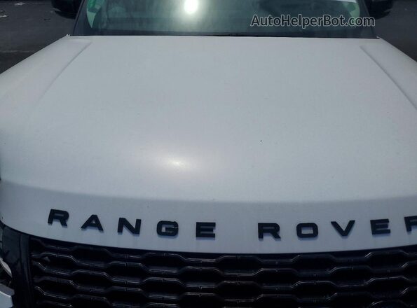 SALGS2RU2LA586394 2020 LAND ROVER RANGE White Вид підкапотного простору