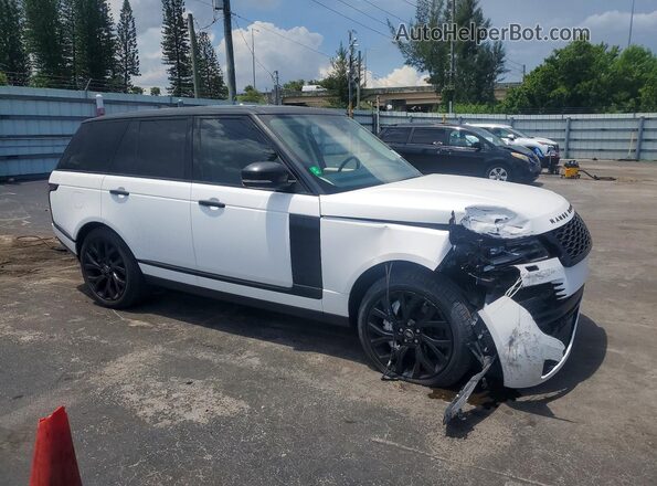 SALGS2RU2LA586394 2020 LAND ROVER RANGE White Передня права чверть