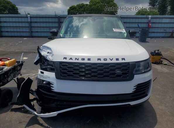 SALGS2RU2LA586394 2020 LAND ROVER RANGE White Вид спереду