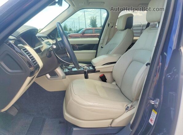 SALGS2RU2LA586394 2020 LAND ROVER RANGE White Вид салону спереду