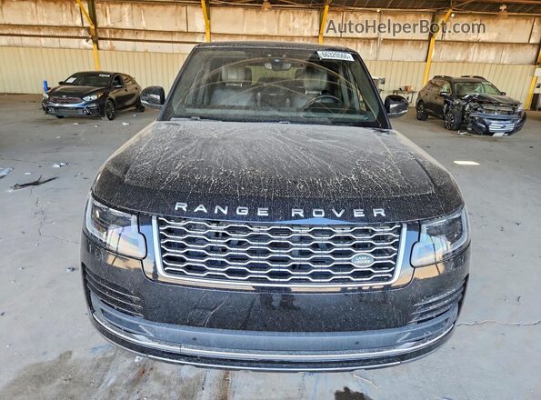 SALGS2RU4LA591449 2020 LAND ROVER RANGE Black წინა ხედი
