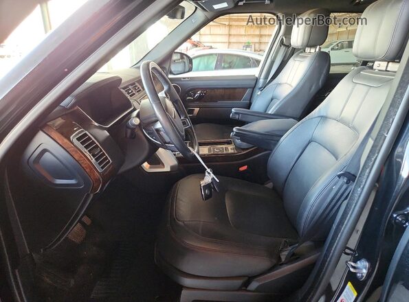 SALGS2RU4LA591449 2020 LAND ROVER RANGE Black წინა სალონის ხედი