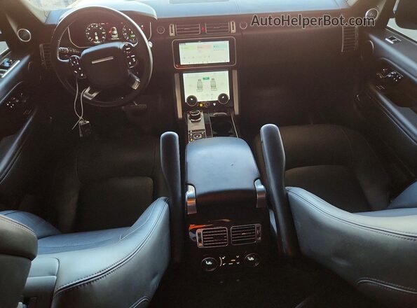 SALGS2RU4LA591449 2020 LAND ROVER RANGE Black წინა პანელის ხედი