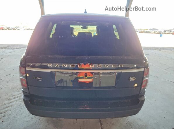 SALGS2RU4LA591449 2020 LAND ROVER RANGE Black უკანა ხედი