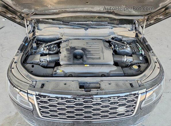 SALGS2RU4LA591449 2020 LAND ROVER RANGE Black უკანა სალონის ხედი