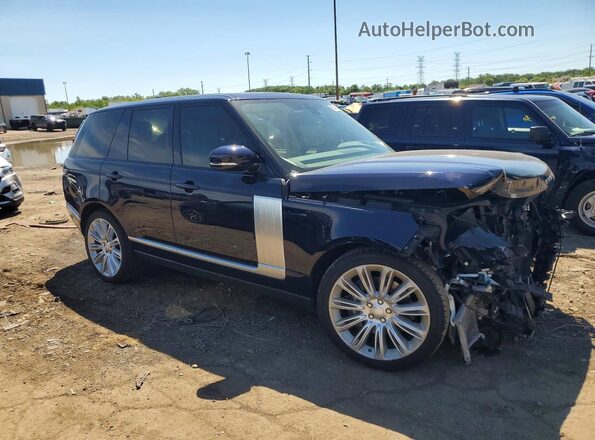 SALGS2RU6LA586981 2020 LAND ROVER RANGE Blue Передня права чверть