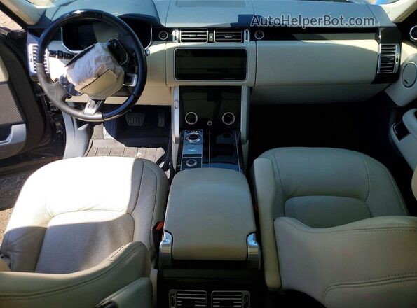 SALGS2RU6LA586981 2020 LAND ROVER RANGE Blue Вид панелі приладів