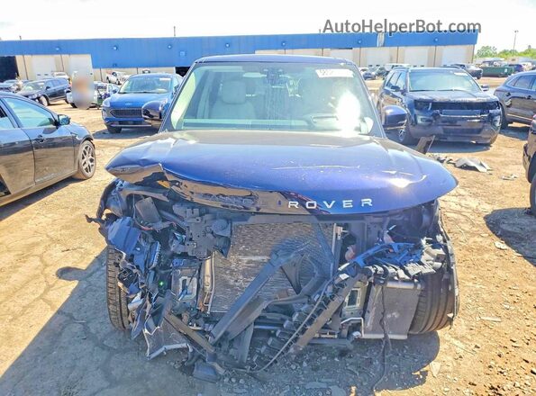 SALGS2RU6LA586981 2020 LAND ROVER RANGE Blue Вид спереду