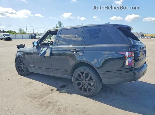 SALGS2RU6MA429663 2021 LAND ROVER RANGE Черный Задняя левая четверть
