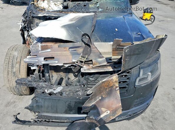 SALGS2RU6MA429663 2021 LAND ROVER RANGE Черный Вид задней части салона