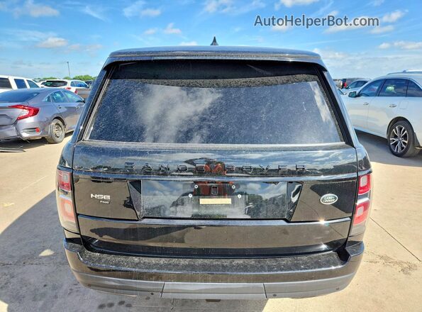 SALGS2RU6MA438024 2021 LAND ROVER RANGE Black Հետևի տեսք