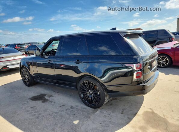 SALGS2RU6MA438024 2021 LAND ROVER RANGE Black Հետևի ձախ