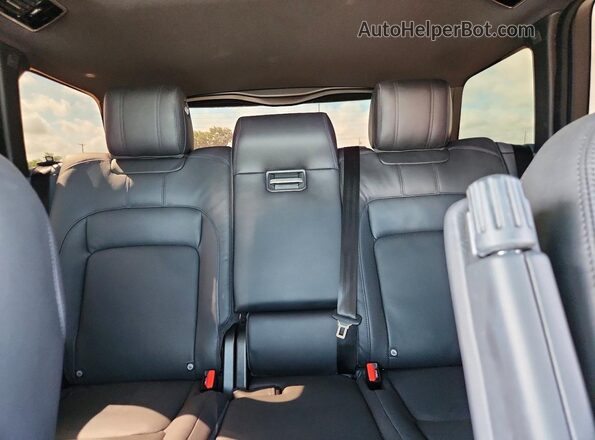SALGS2RU6MA438024 2021 LAND ROVER RANGE Black Հետևի նստատեղերի տեսք