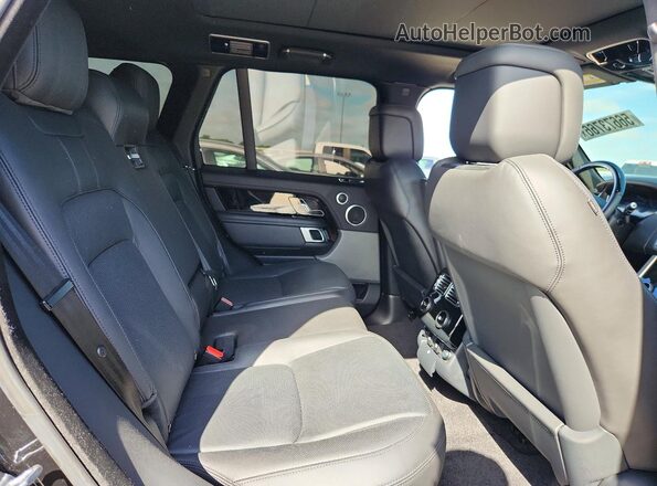 SALGS2RU6MA438024 2021 LAND ROVER RANGE Black Սալոնի հետևի տեսք