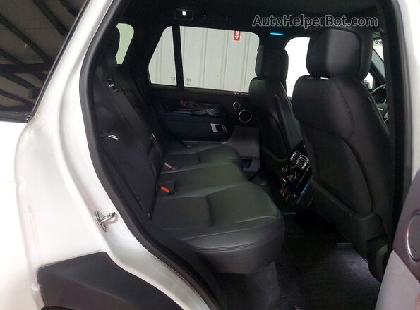 SALGS2RU7LA570594 2020 LAND ROVER RANGE White უკანა სალონის ხედი