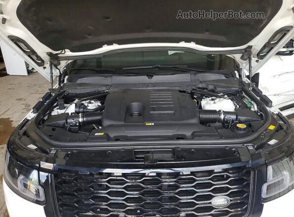 SALGS2RU7LA570594 2020 LAND ROVER RANGE White ძრავის განყოფილების ხედი