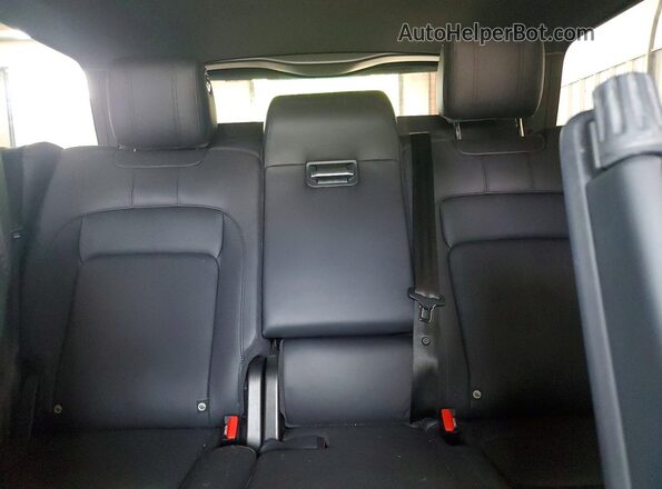 SALGS2RU7LA570594 2020 LAND ROVER RANGE White უკანა სავარძლების ხედი