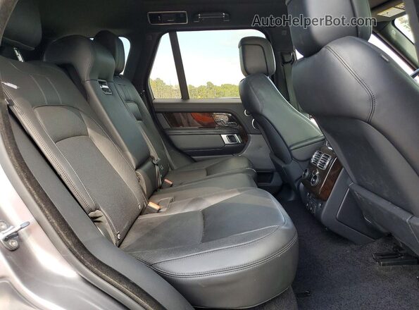 SALGS2RU7MA435777 2021 LAND ROVER RANGE Silver Rear interior view