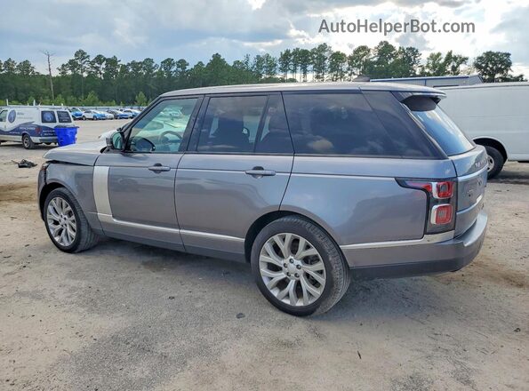 SALGS2RU7MA435777 2021 LAND ROVER RANGE Silver Rear left