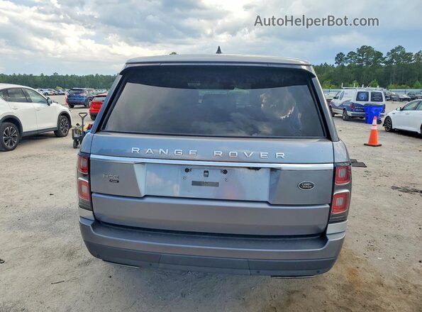SALGS2RU7MA435777 2021 LAND ROVER RANGE Silver Rear view