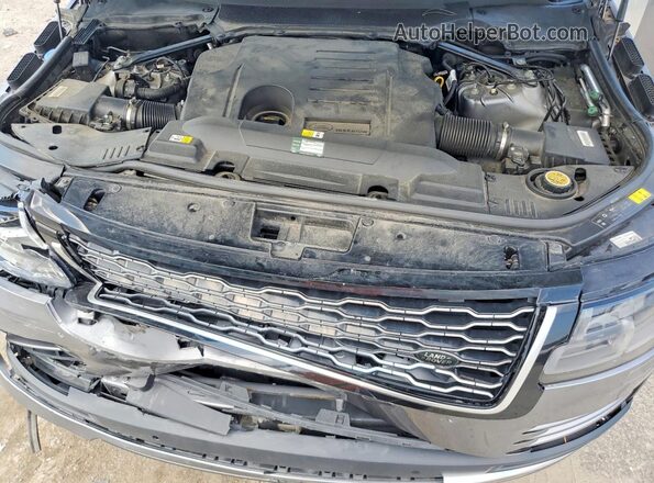 SALGS2RU7MA435777 2021 LAND ROVER RANGE Silver Engine compartment view