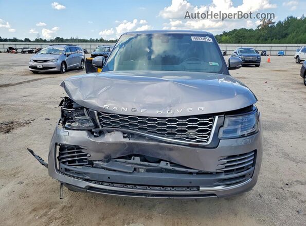 SALGS2RU7MA435777 2021 LAND ROVER RANGE Silver Front view
