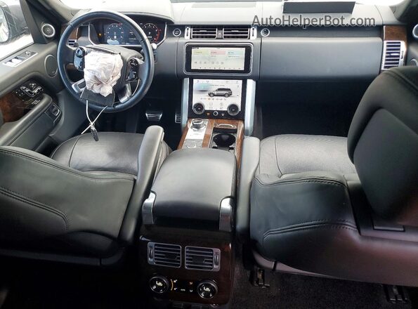 SALGS2RU7MA435777 2021 LAND ROVER RANGE Silver Dashboard view