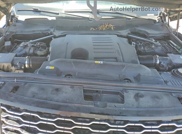 SALGS2RU7MA453017 2021 LAND ROVER RANGE Black Engine compartment view