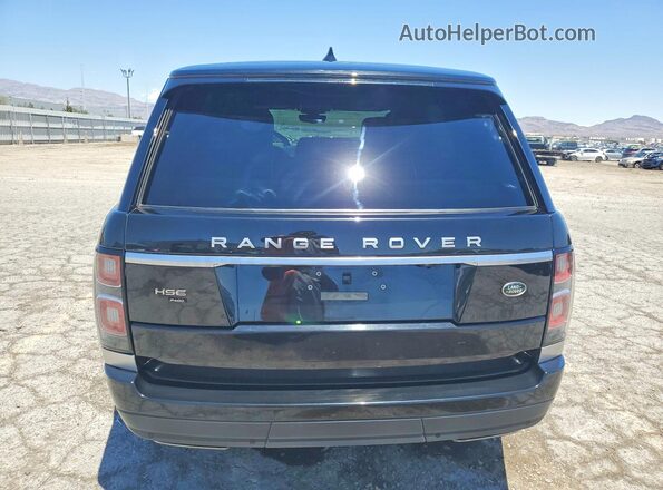 SALGS2RU7MA453017 2021 LAND ROVER RANGE Black Rear view