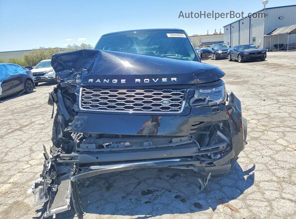 SALGS2RU7MA453017 2021 LAND ROVER RANGE Black Front view