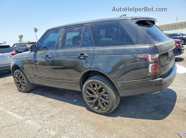 SALGS2RU7MA455060 2021 LAND ROVER RANGE Черный Задняя левая четверть