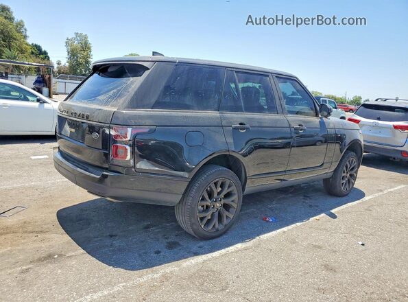 SALGS2RU7MA455060 2021 LAND ROVER RANGE Черный Задняя правая четверть