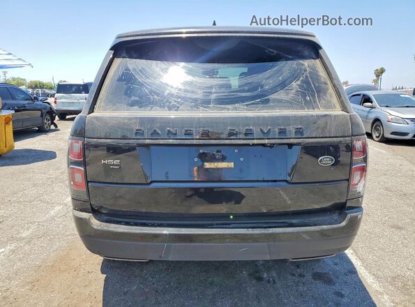 SALGS2RU7MA455060 2021 LAND ROVER RANGE Черный Вид сзади
