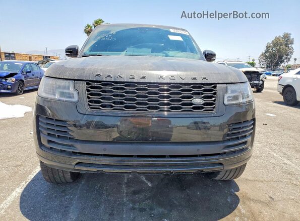 SALGS2RU7MA455060 2021 LAND ROVER RANGE Черный Вид спереди