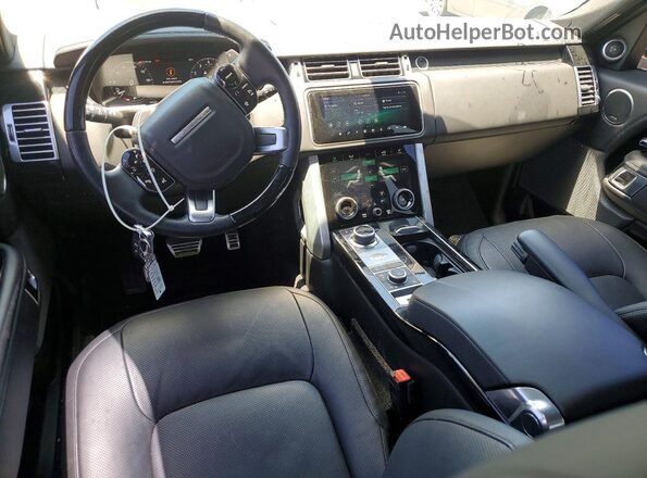 SALGS2RU7MA455060 2021 LAND ROVER RANGE Черный Вид панели приборов
