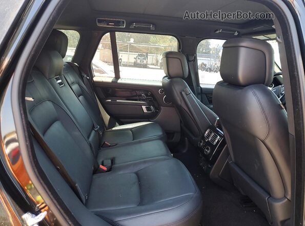 SALGS2RU7MA455060 2021 LAND ROVER RANGE Черный Вид задней части салона